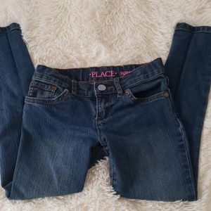 Girls super skinny jeans